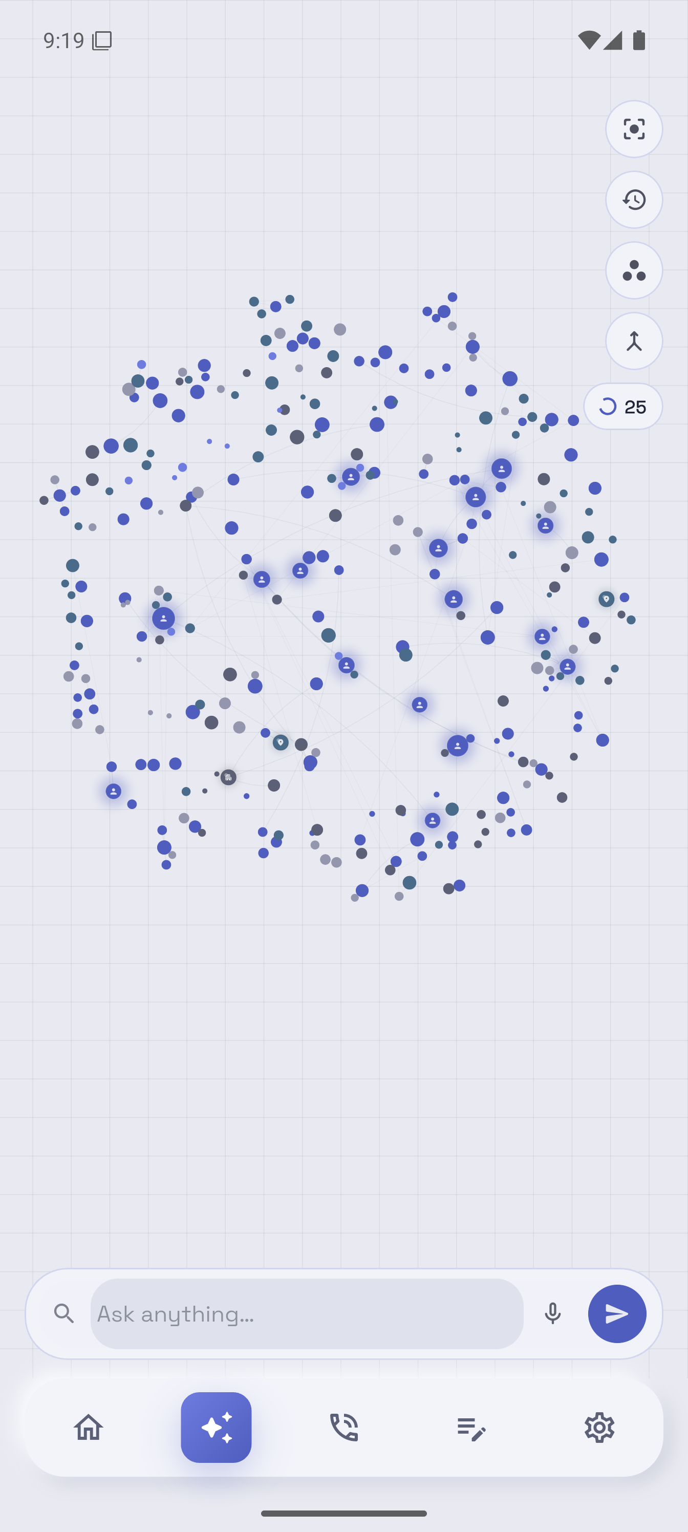 Ormiko's on-device knowledge graph of people, places and projects